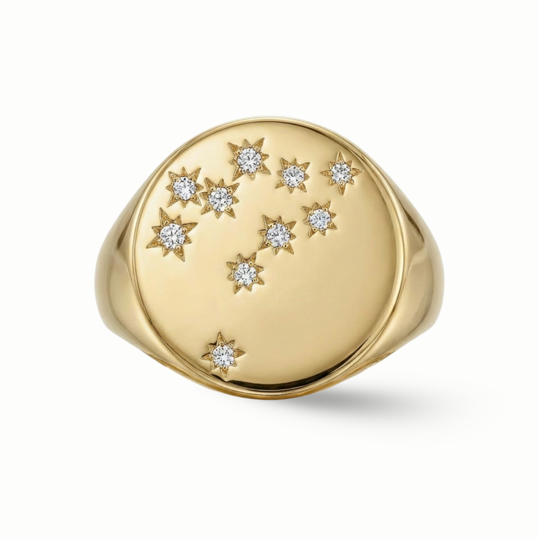 Zodiac Constellations Pinky Ring - PieceOfYou