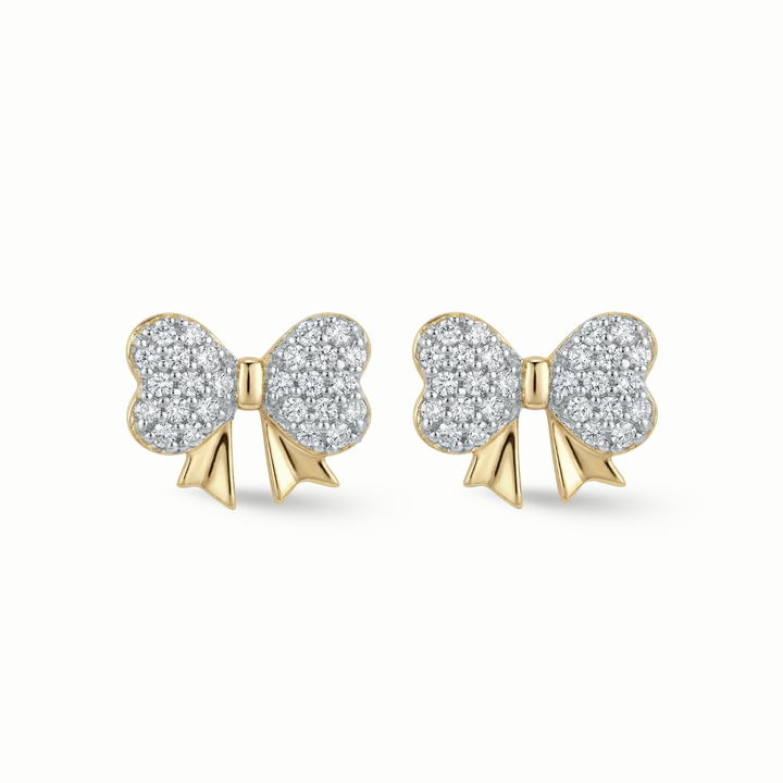 Tiny Treasures Bow Earrings