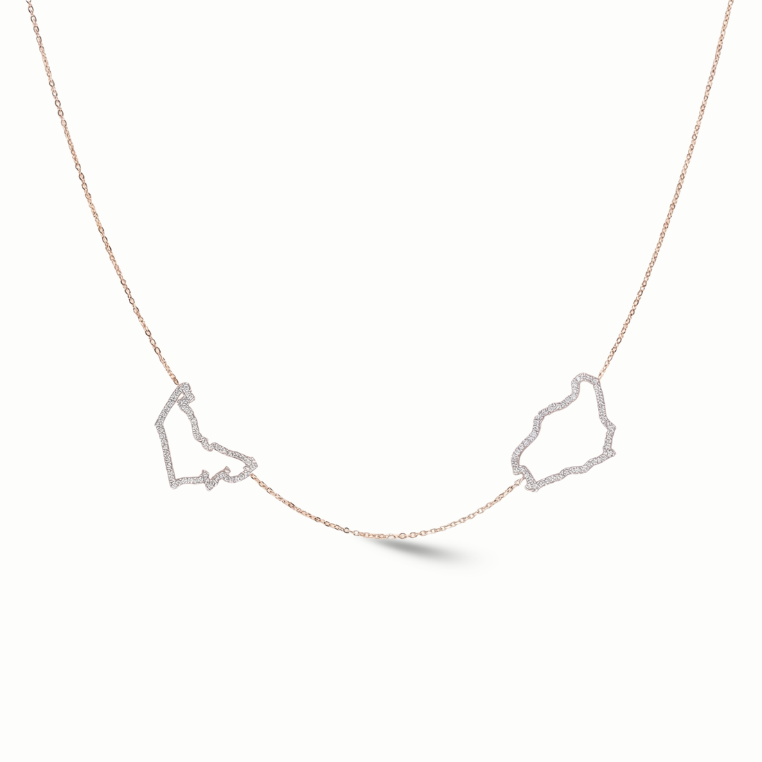 World Roots Necklace (Personalize with Any Countries)
