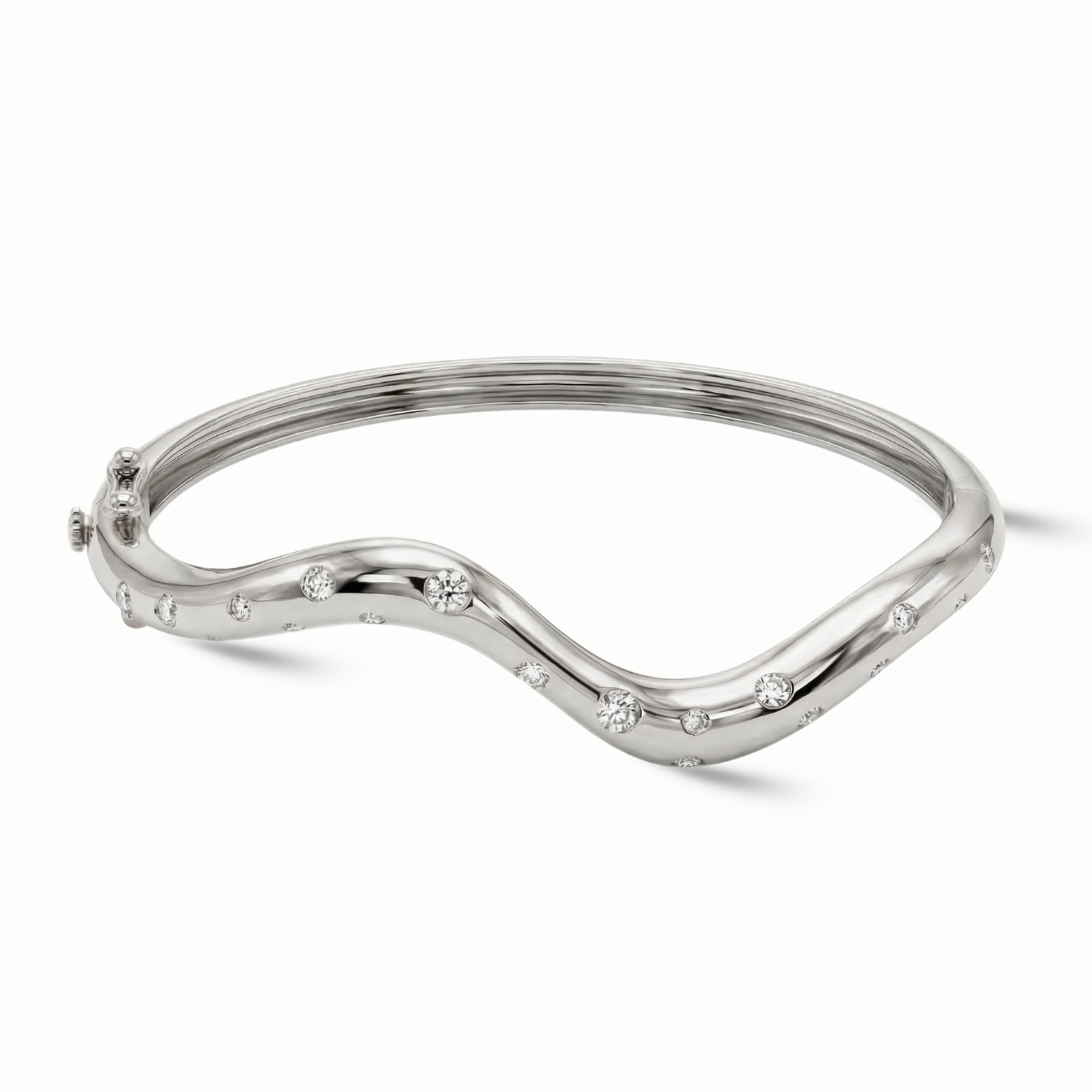 The Wave Statement Bangle