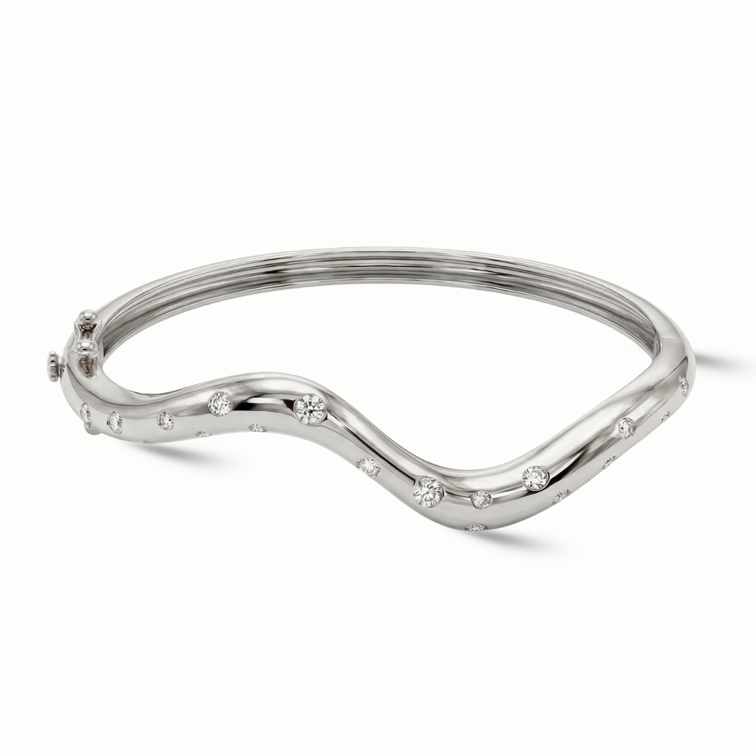 The Wave Statement Bangle