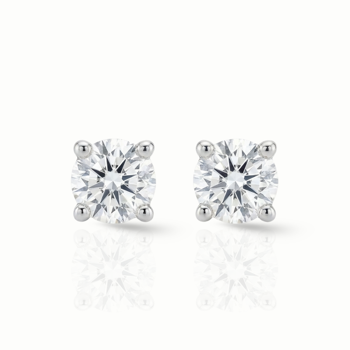 Timeless essentials Solitaire Earrings
