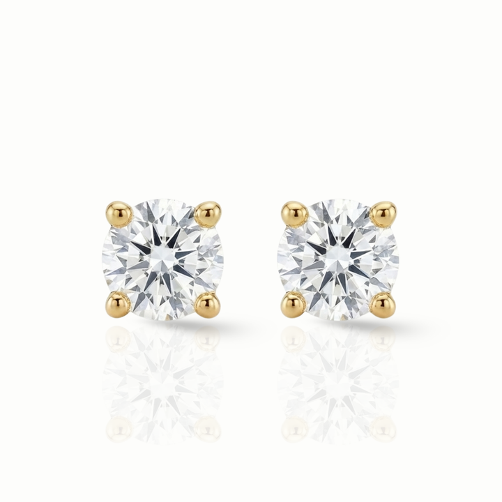 Timeless essentials Solitaire Earrings