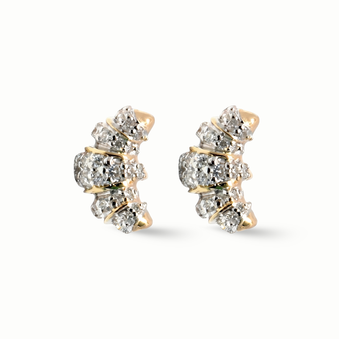 Tiny Treasures Croissant Earrings