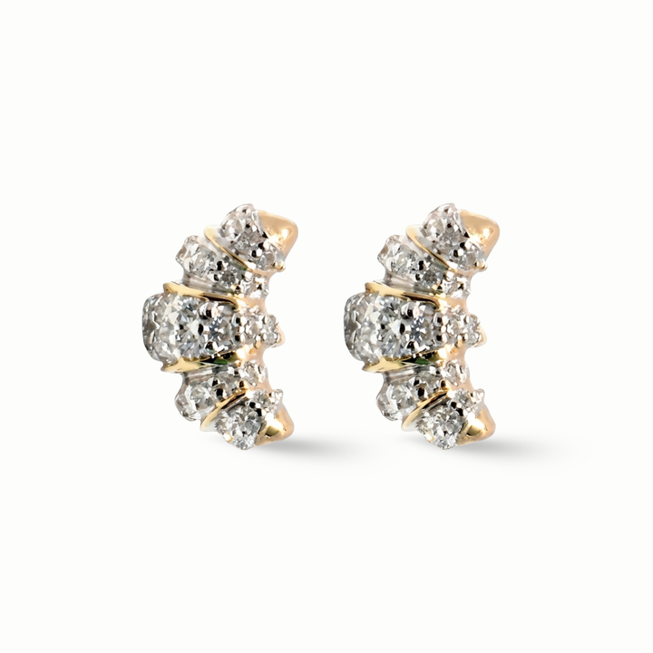 Tiny Treasures Croissant Earrings