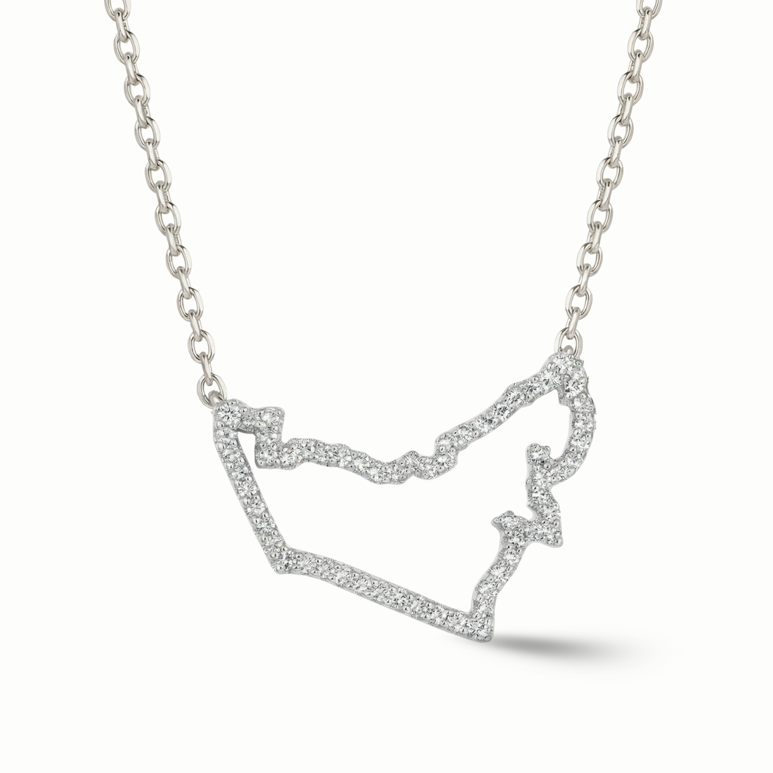 UAE Heritage Outline Necklace