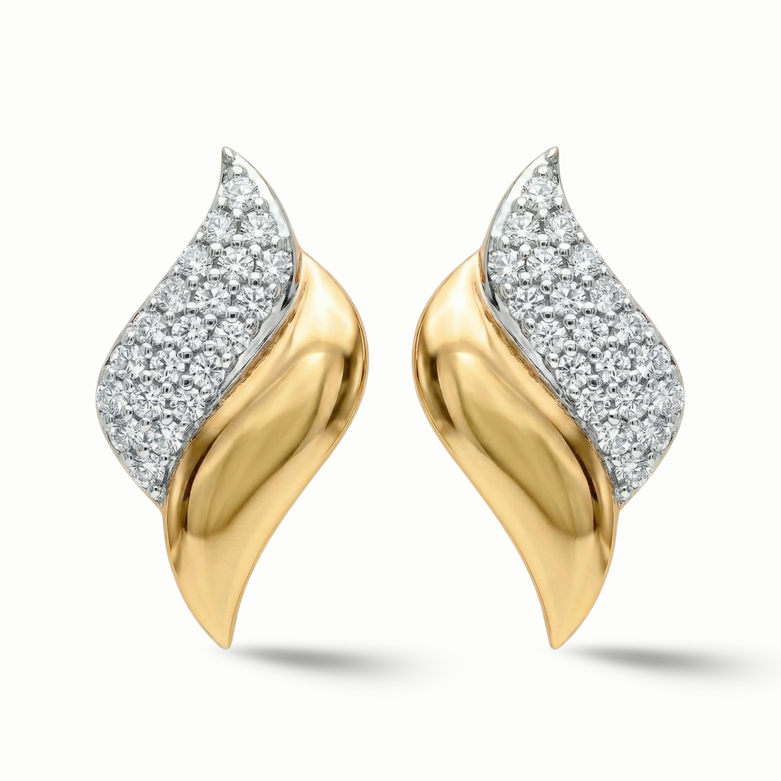Luxury edit Spiral Diamonds Earrings