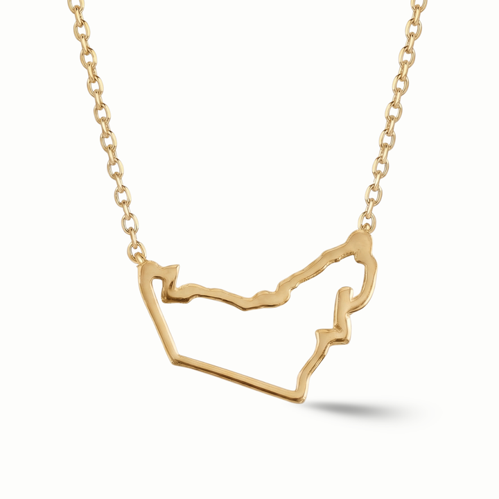 UAE Heritage Outline Necklace