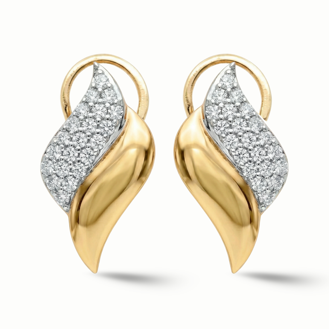 Luxury edit Spiral Diamonds Earrings