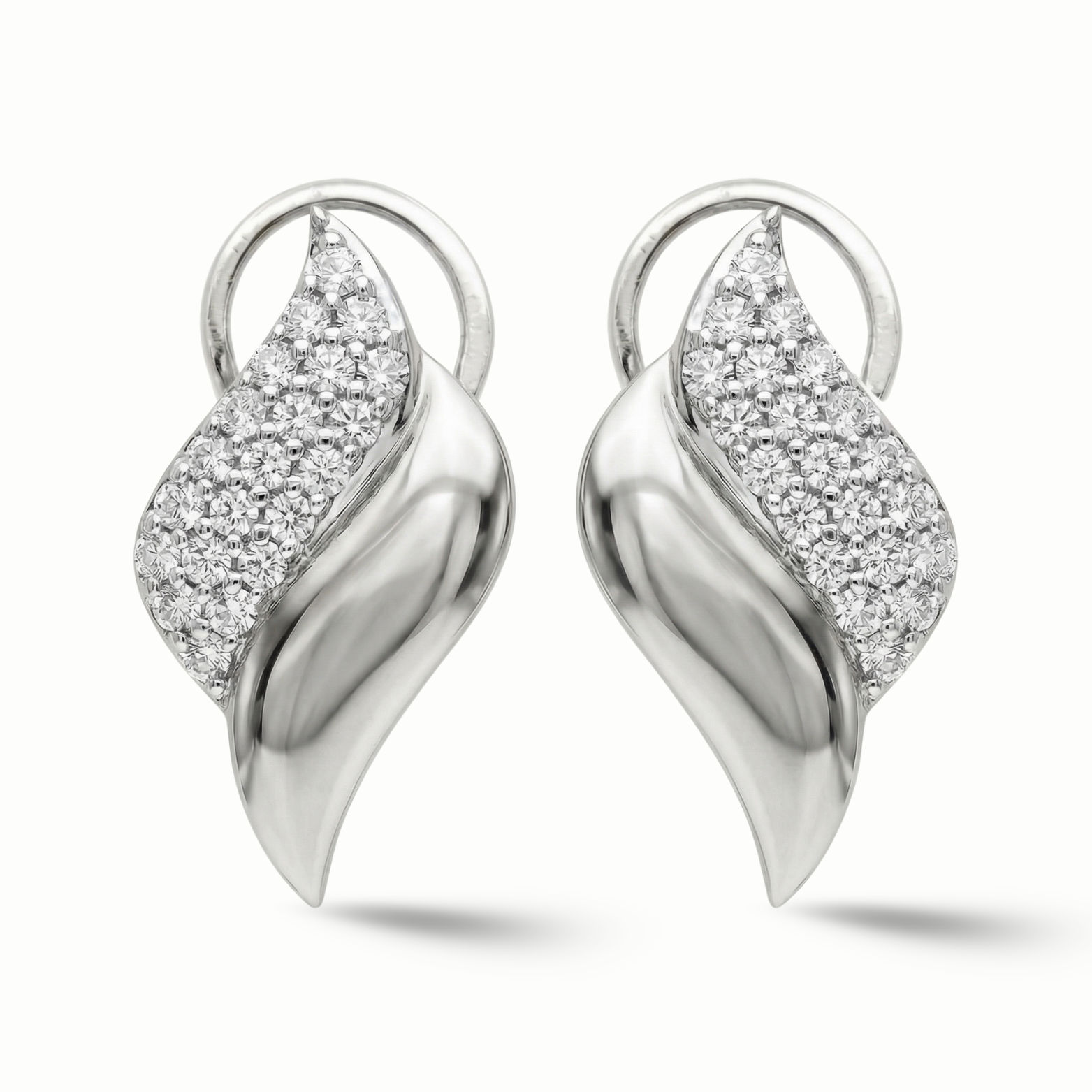 Luxury edit Spiral Diamonds Earrings