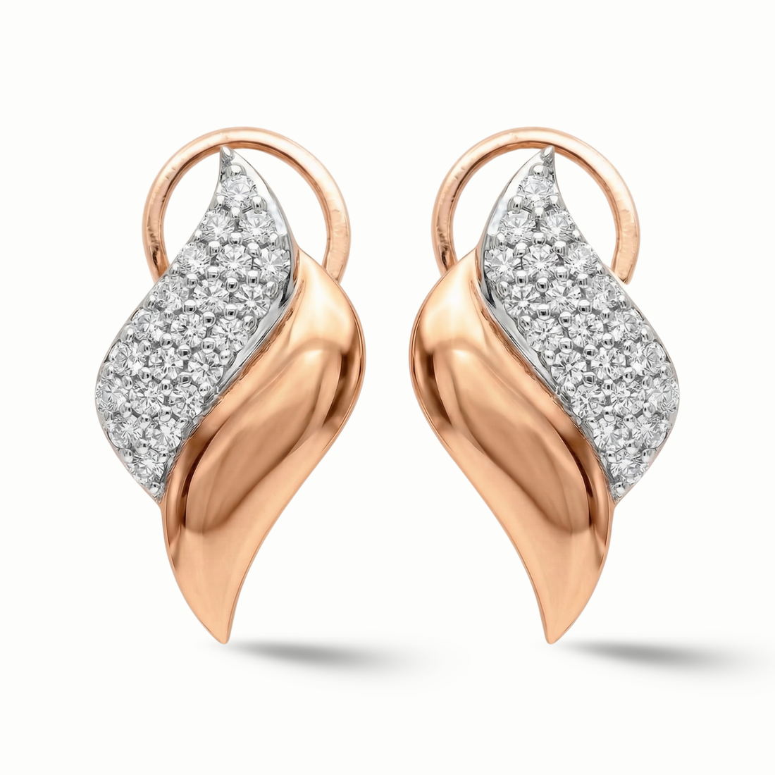 Luxury edit Spiral Diamonds Earrings