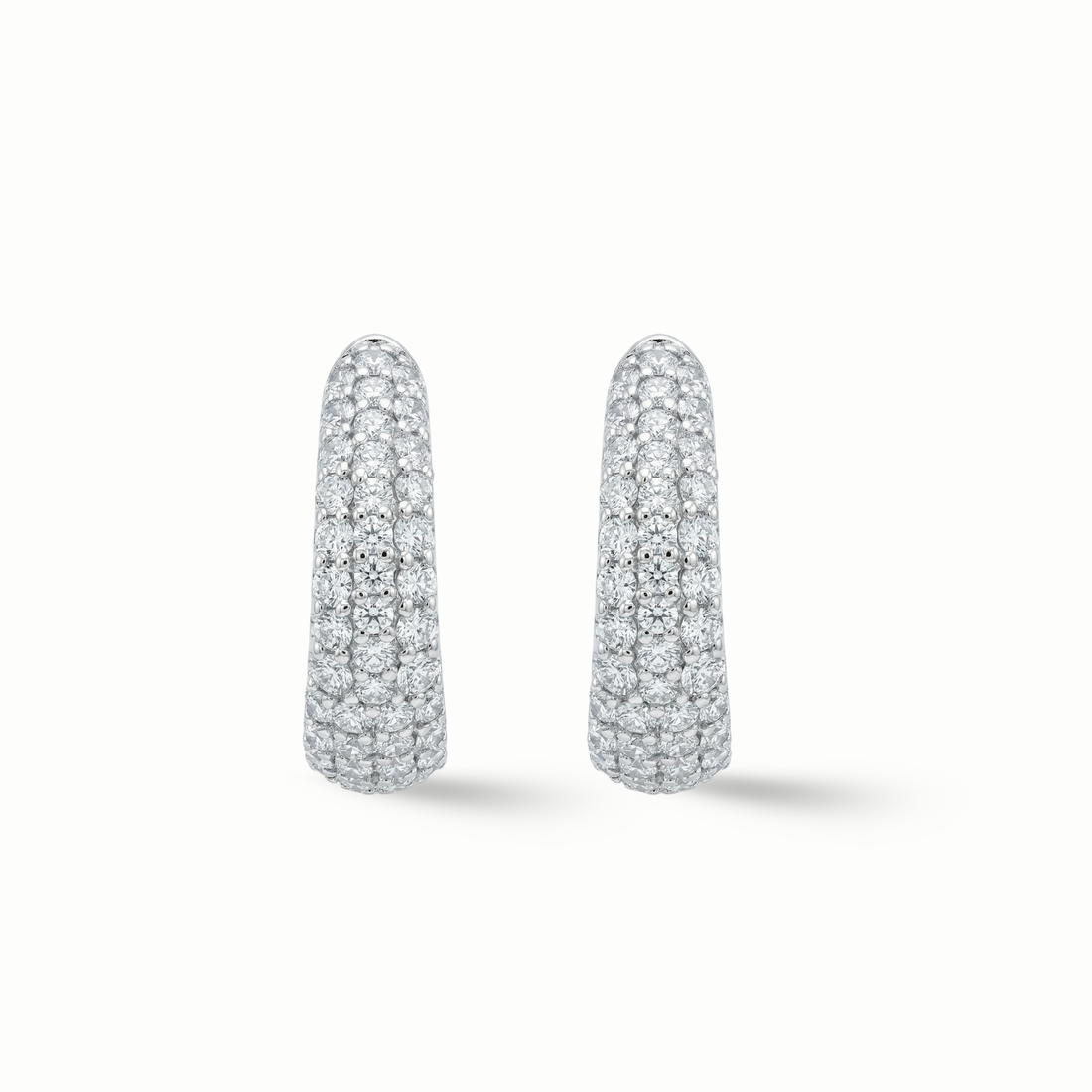 Timeless essentials Statement 3 Style Diamond Huggies