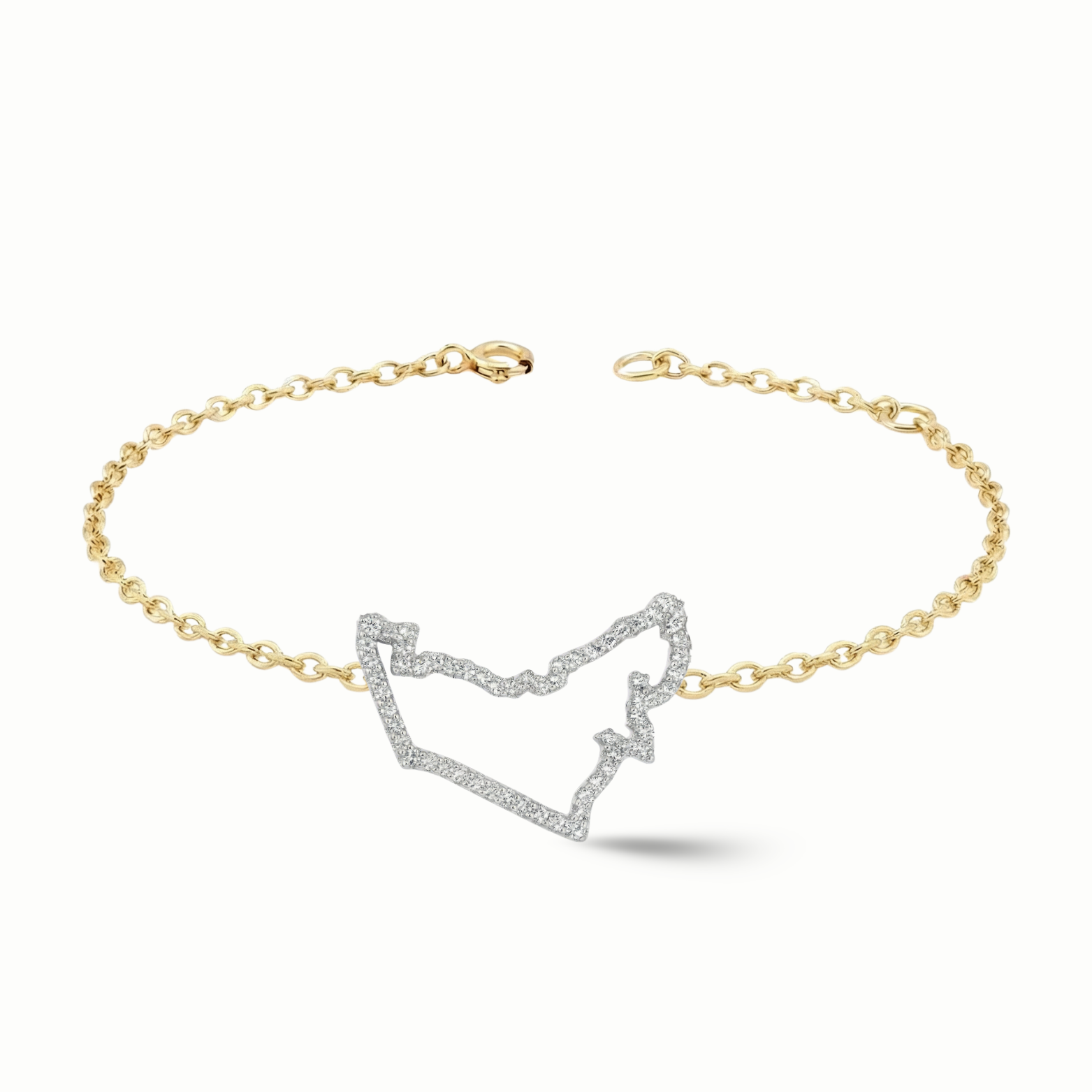 UAE Map Bracelet