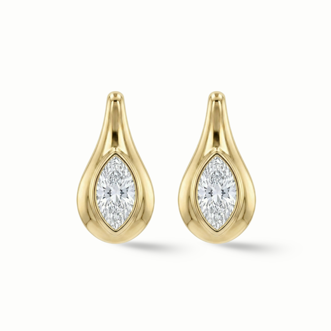 Amara Droplet Soliatire Huggies