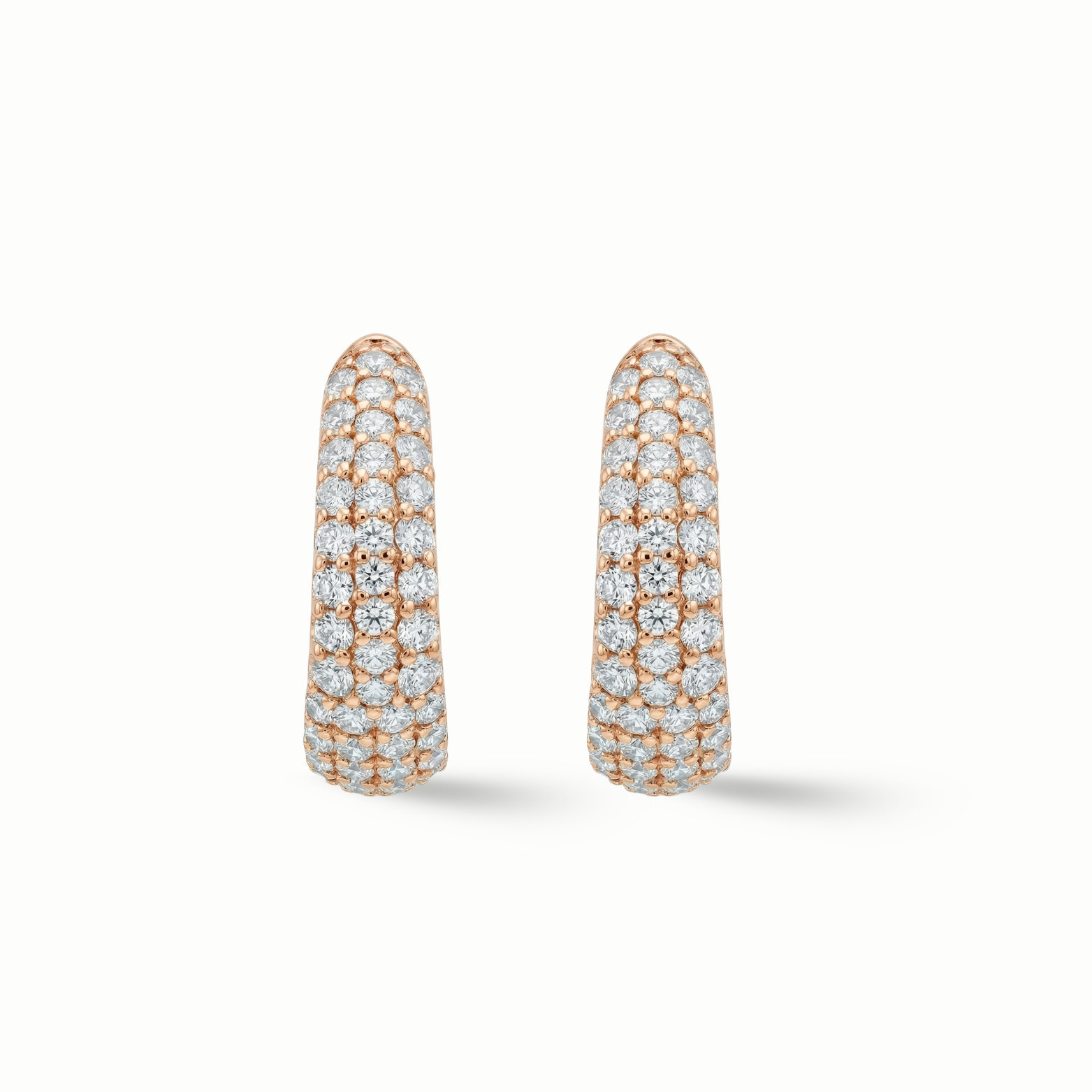 Timeless essentials Statement 3 Style Diamond Huggies