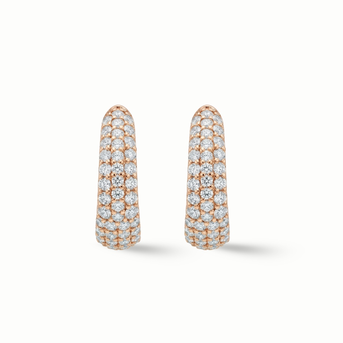 Timeless essentials Statement 3 Style Diamond Huggies