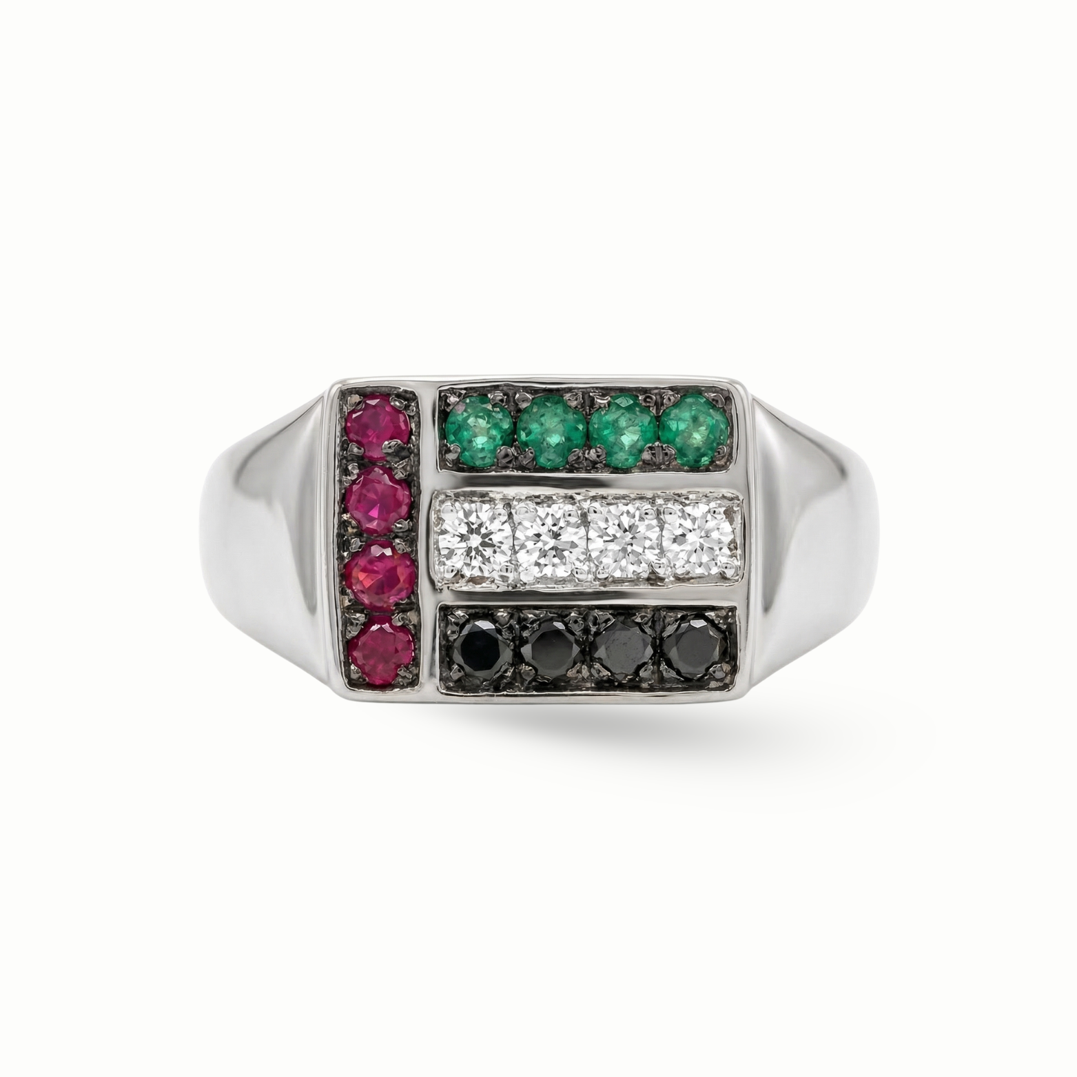 United Arab Emirates Gemstone Statement Ring
