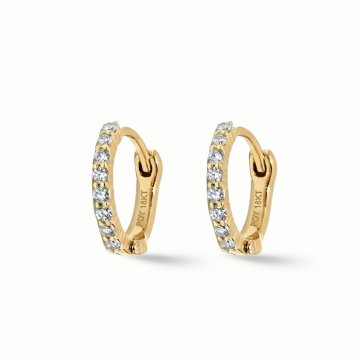 Timeless essentials Everyday Diamond Huggies