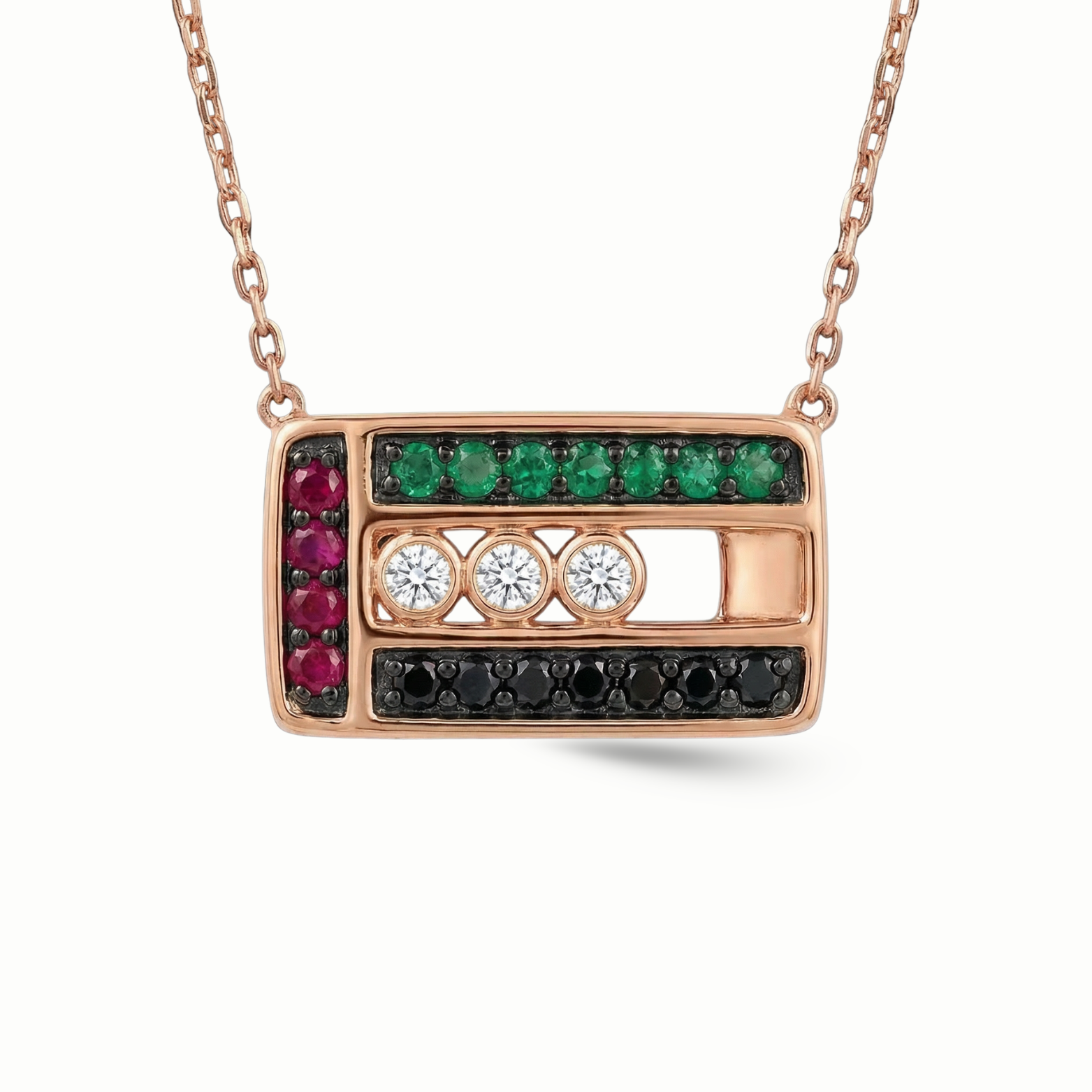 Pride in Motion Diamond Necklace