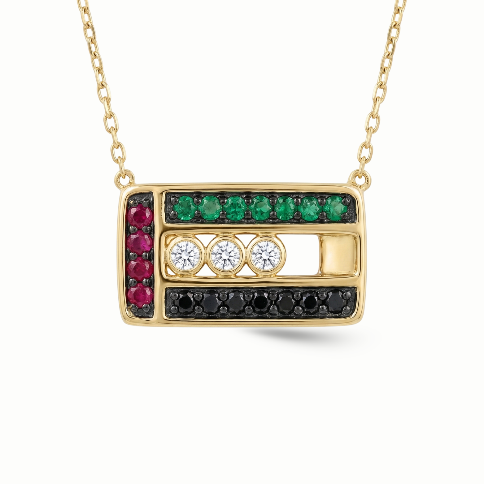 Pride in Motion Diamond Necklace