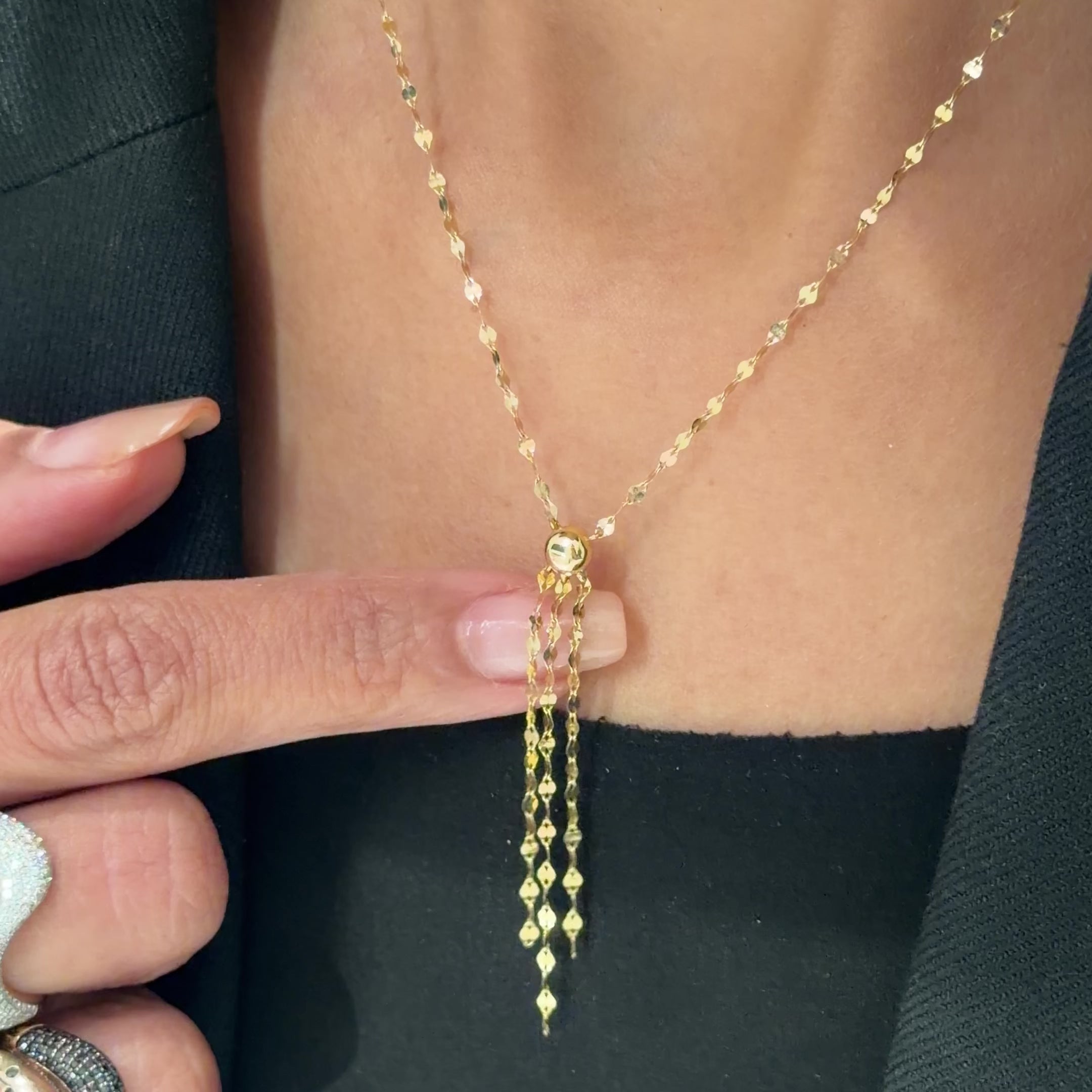 Golden Pour Necklace