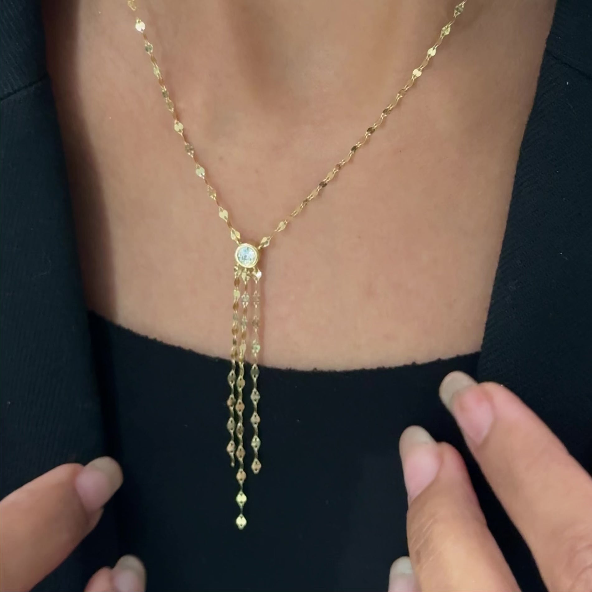 Golden Pour Necklace