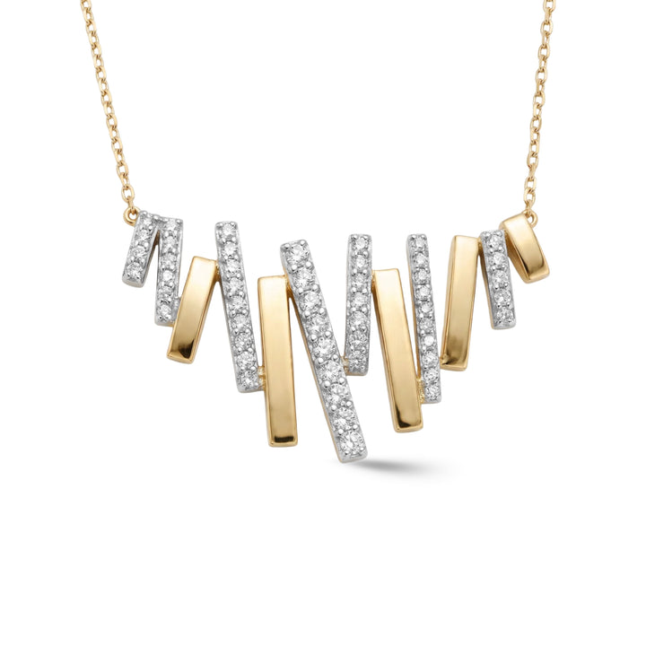 Dubai Skyline Diamond Necklace