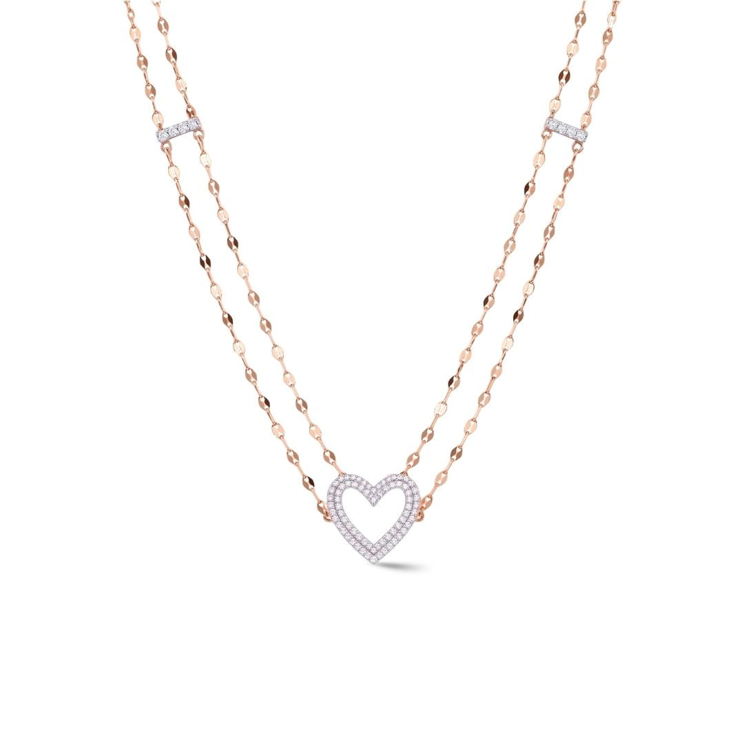 Amora Double Chain Necklace