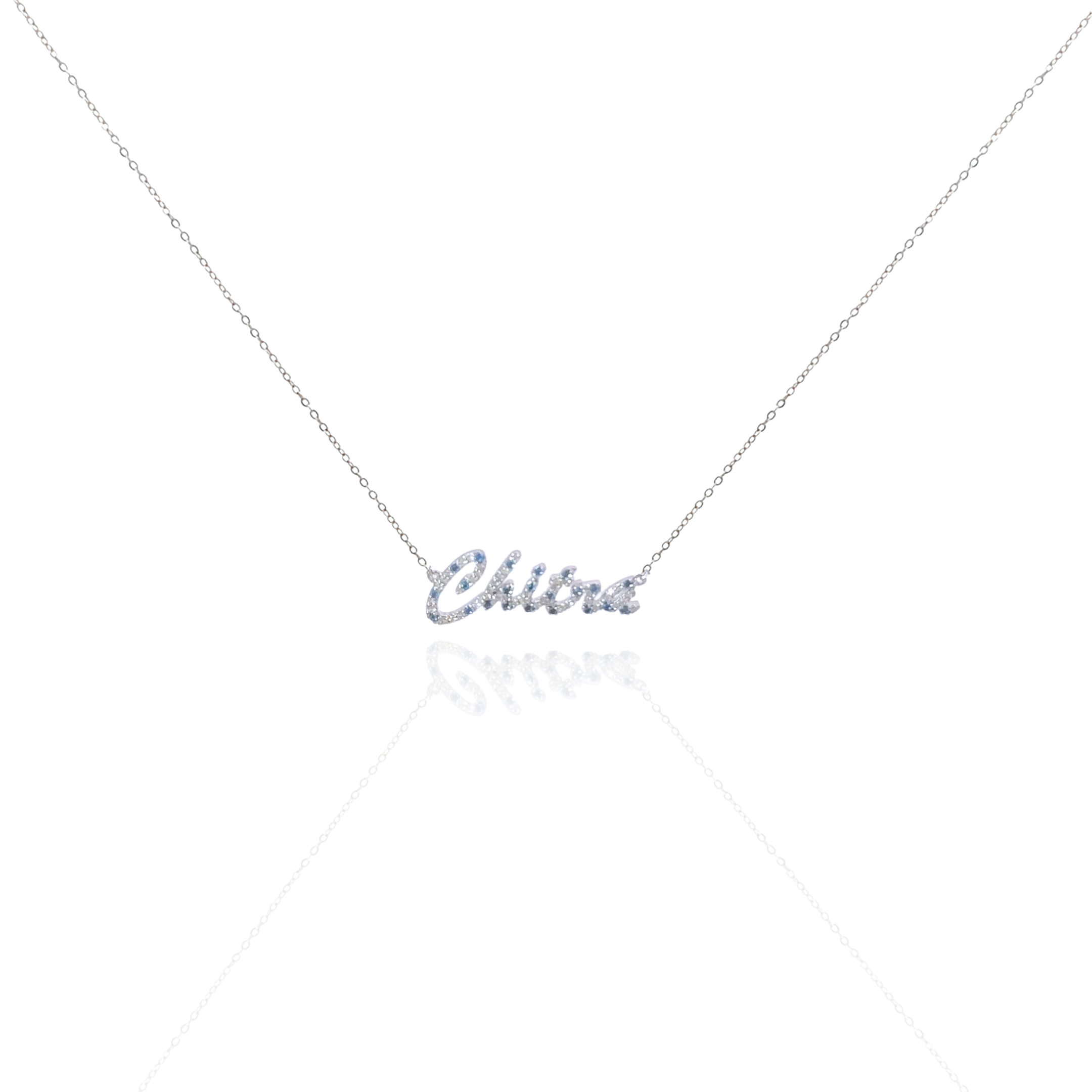 Zeeana Birthstone Diamond Necklace