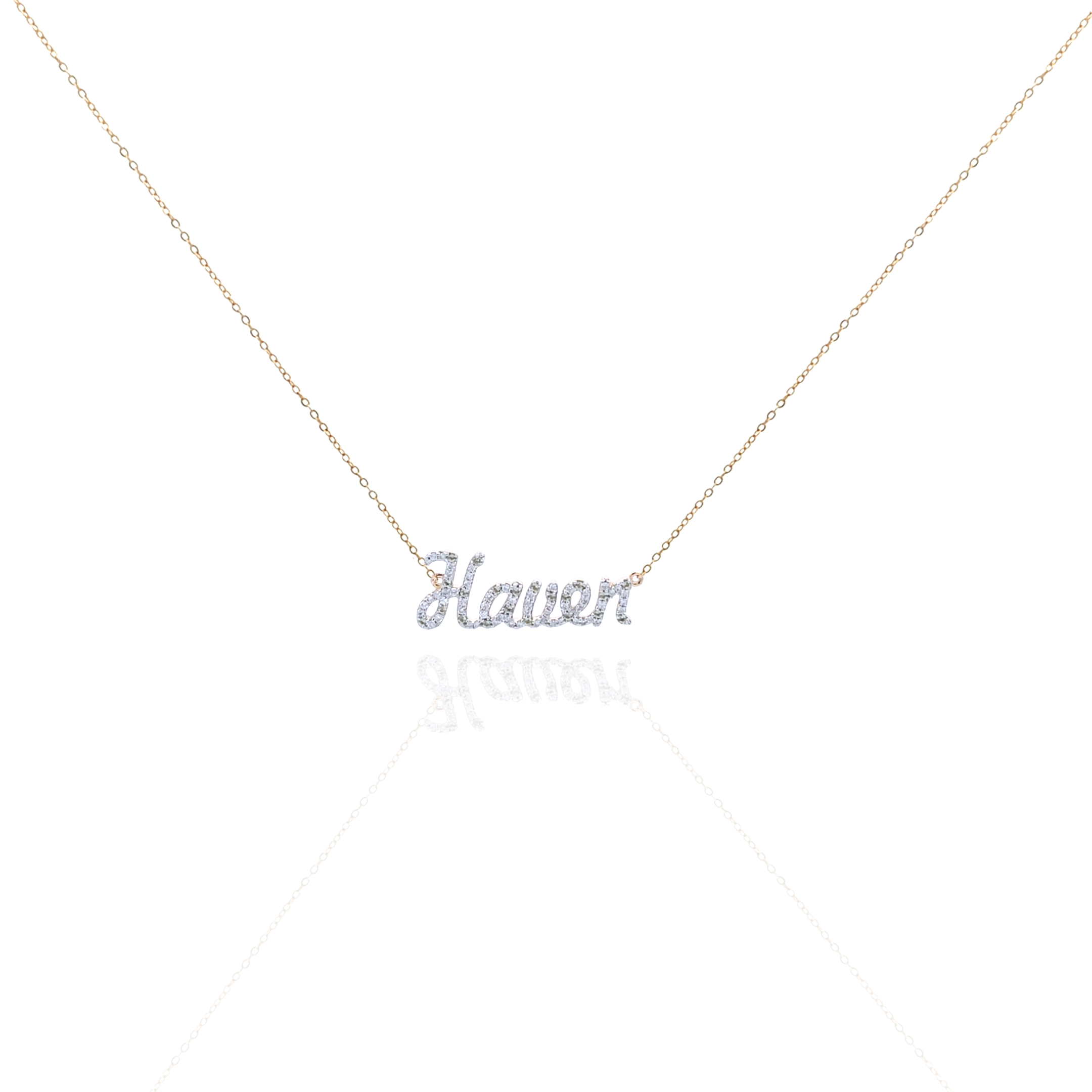 Zeeana Birthstone Diamond Necklace