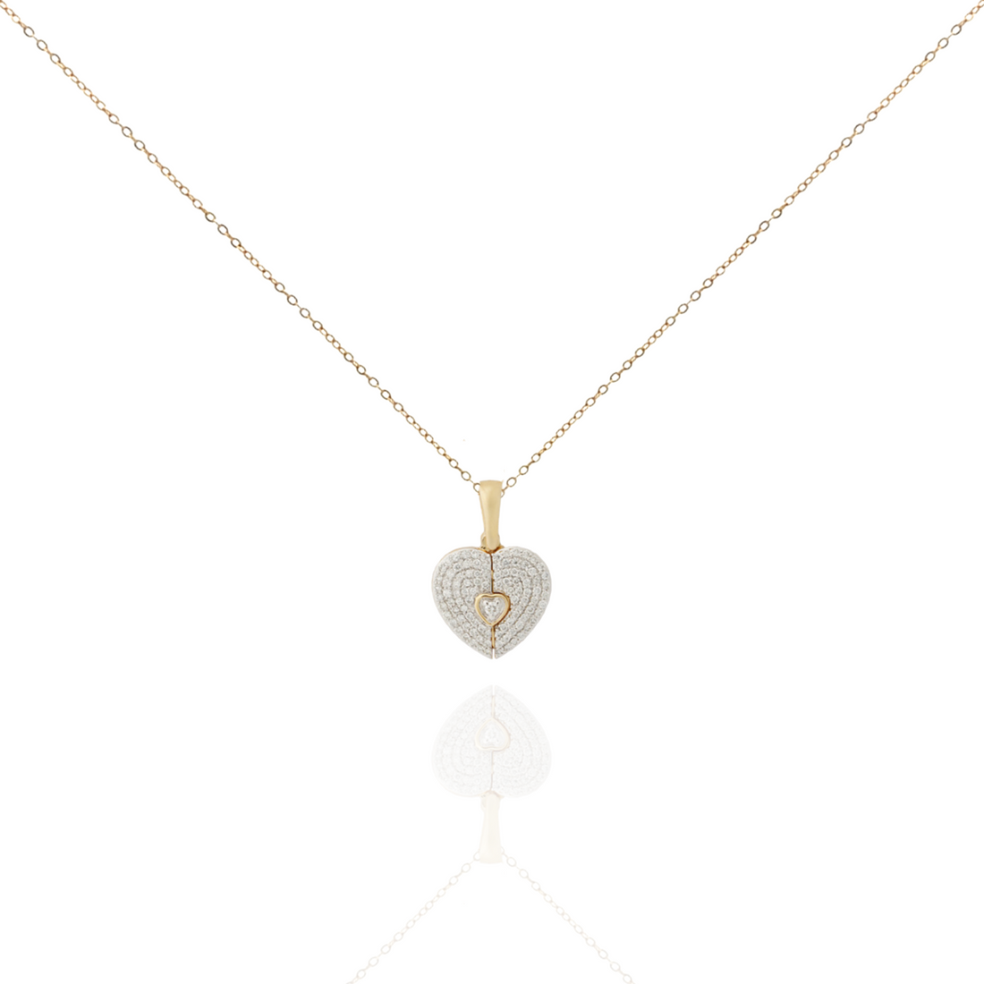 Luxury edit Openable Heart Necklace