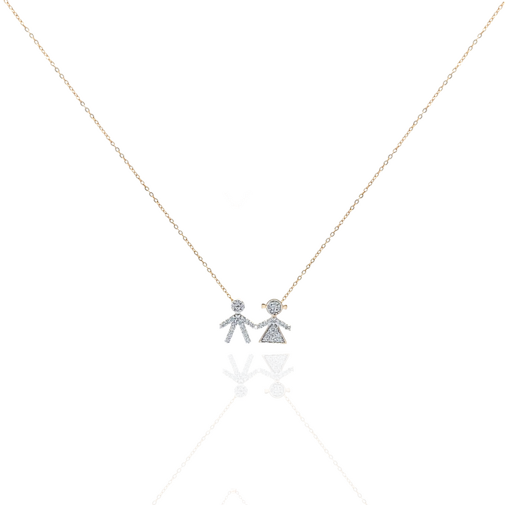 Zeeana Children's Diamond Necklace