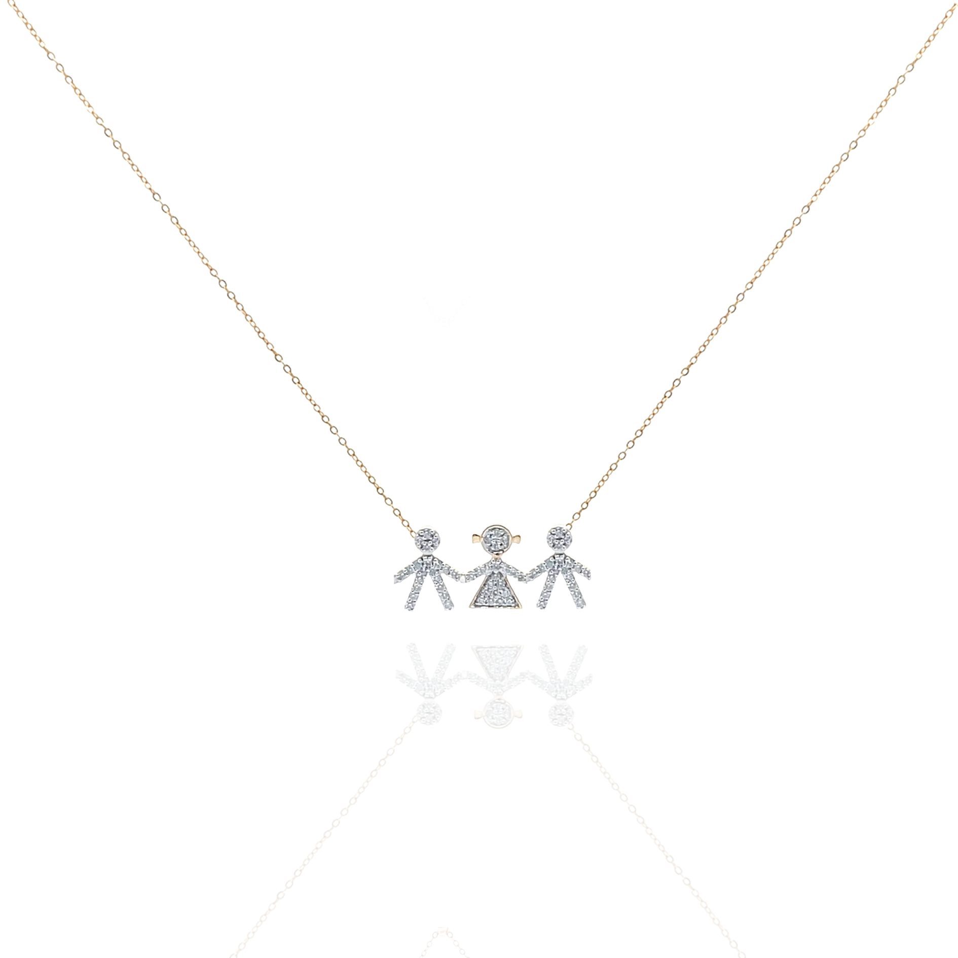 Zeeana Children's Diamond Necklace