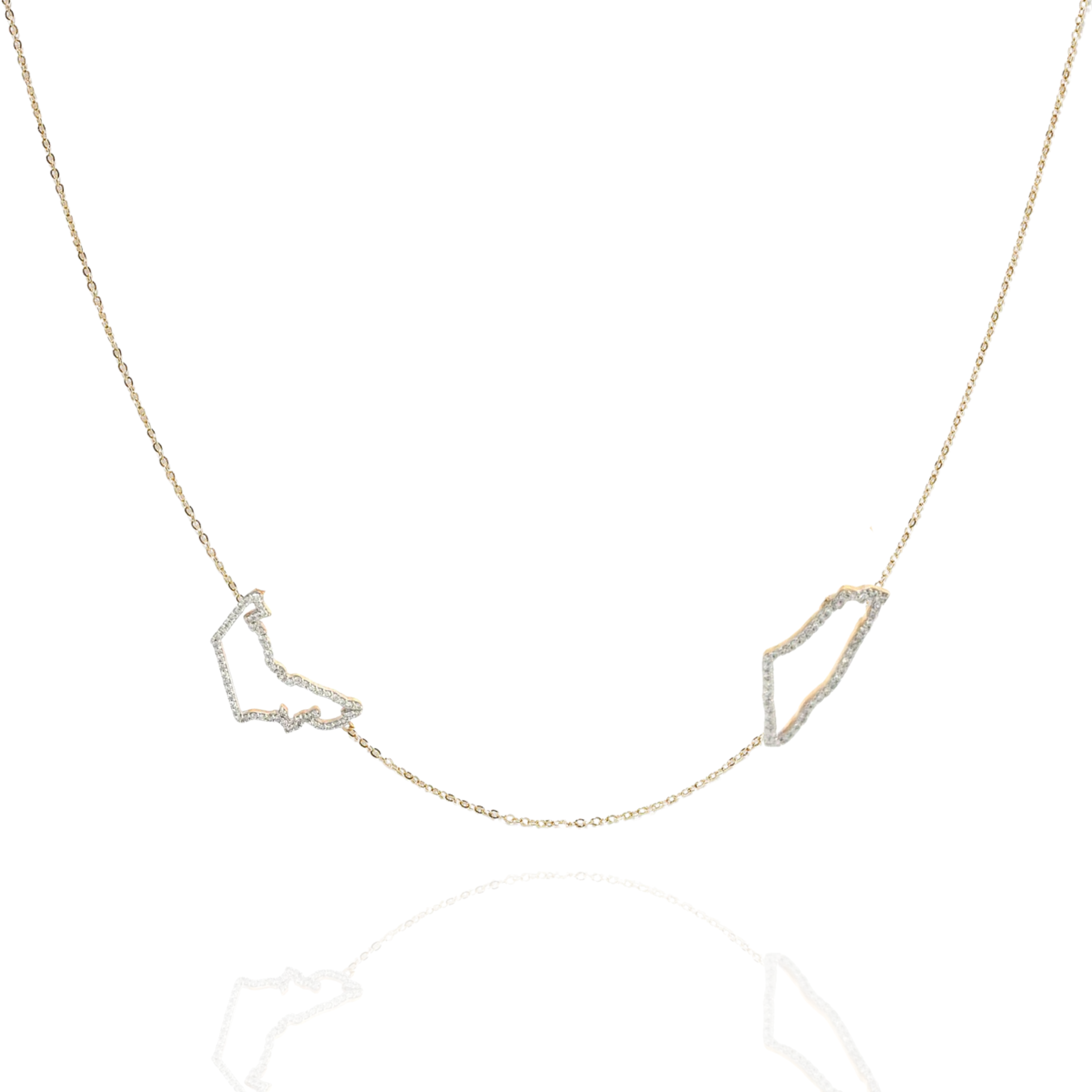 World Roots Necklace (Personalize with Any Countries)